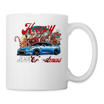 Jdm christmas edition / Tuning Mechanic Costume - Mug - white - Right