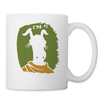 Je suis le chien numéro 1, pourquoi essayer plus - Mug blanc - blanc - Droite