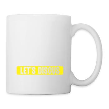 Lanceur de disque Athlétisme Lancer du disque - Mug blanc - blanc - Droite