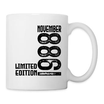 Cadeau Anniversaire Novembre 1988. November 1988. - Mug blanc - blanc - Droite