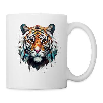 Tiger - Tasse - Weiß - Rechts