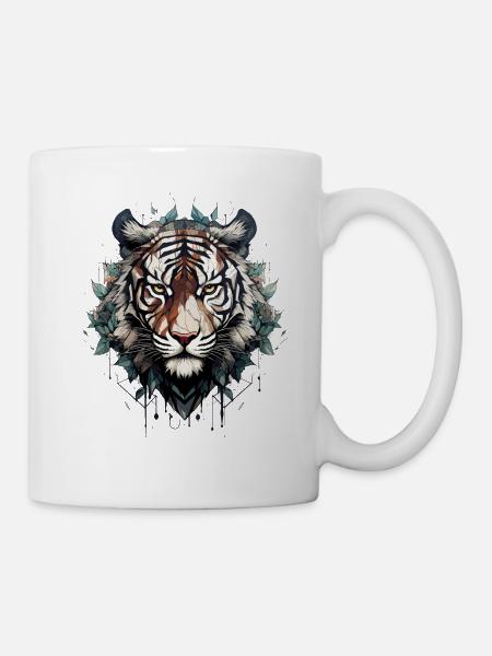 Tiger - Tasse - Weiß
