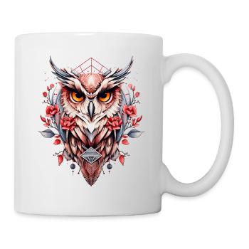 Owl Geometric - Mug - white - Right