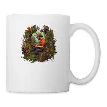 Gärtnerin Gartenpflanze Hobbygärtner Florist - Tasse - Weiß - Rechts