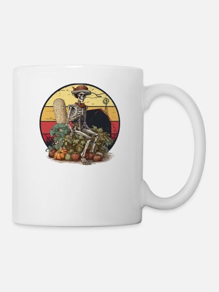Gärtnerin Gartenpflanzen lustiges Gärtner - Tasse - Weiß