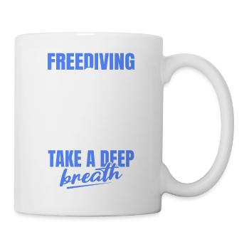 Diving, Freediving, Apnea No Limit Freediving - Mug - white - Right