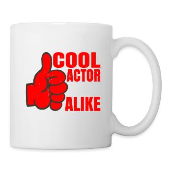 This Is What A Cool Actor Looks Alike 2 - Tasse - Weiß - Rechts
