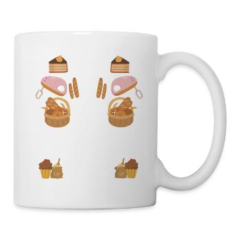 Pâtisserie cadeau boulanger pour les boulangers - Mug blanc - blanc - Droite