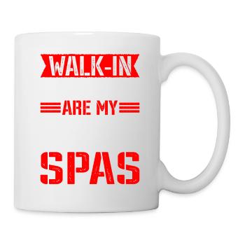 Les congélateurs-chambres sont mes spas de jour - Mug blanc - blanc - Droite