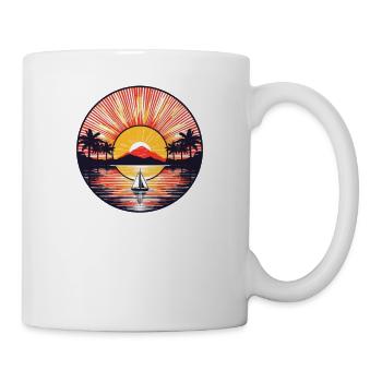 Sailboat, Sailing Ship, Sailing Yacht, Weekend, Sailing - Mug - white - Right