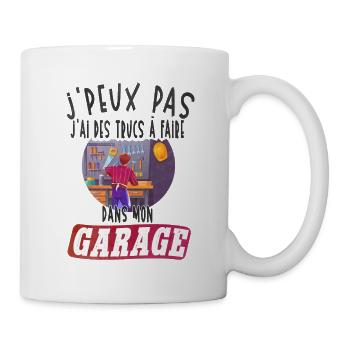 Bricolage Garage - Humour Bricoleur - Mug blanc - blanc - Droite