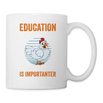 Funny Chicken Saying Chicken - Mug - white - Right