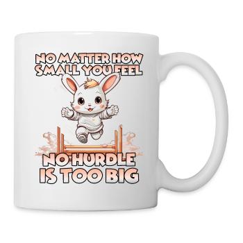Kaninhop Wonder: Erlebe die Magie des Kaninhop - Tasse - Weiß - Rechts