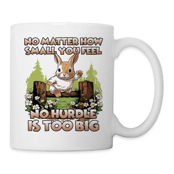 Kaninhop motif for rabbit owner Kaninhop - Mug - white - Right