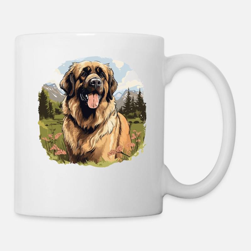 Leonberger - Tasse - Weiß