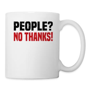 Misanthrope Antisocial Introvert - Mug - white - Right