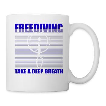 Diving, Freediving, Apnea No Limit Freediving - Mug - white - Right