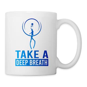 Plongée, Apnée, Apnée No Limit Apnée - Mug blanc - blanc - Droite