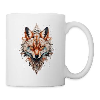 Fuchs - Tasse - Weiß - Rechts