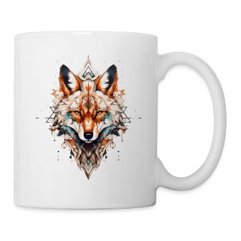 Fuchs - Tasse - Weiß - Rechts