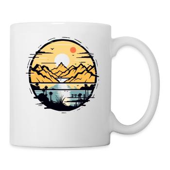C’est ma place dans la nature - Mug blanc - blanc - Droite