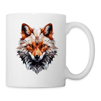 Fuchs - Tasse - Weiß - Rechts