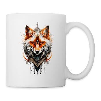 Fuchs - Tasse - Weiß - Rechts