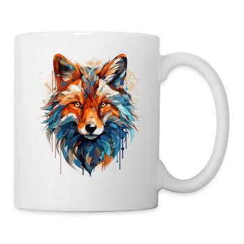Fuchs - Tasse - Weiß - Rechts
