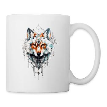 Fuchs - Tasse - Weiß - Rechts