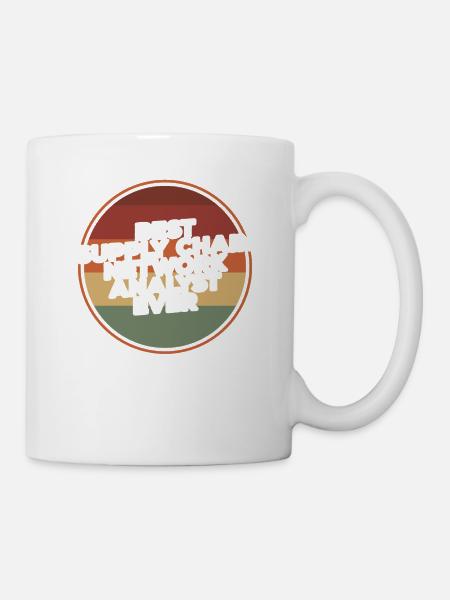Bester Supply-Chain-Netzwerk-Analyst aller Zeiten - Tasse - Weiß