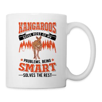 Kangaroo Australia Kangaroo - Mug - white - Right