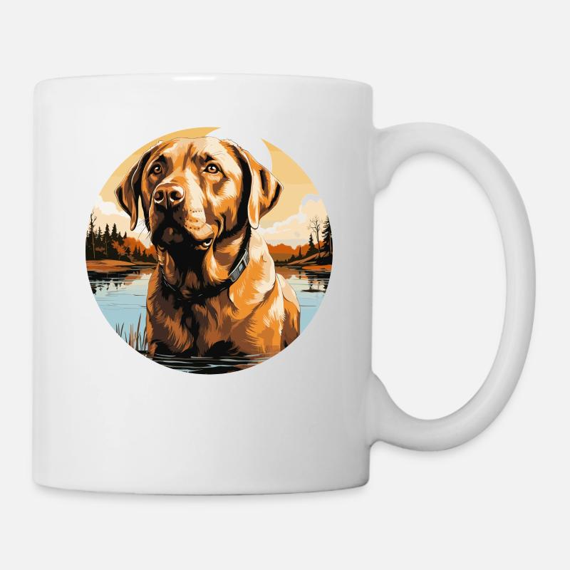 Labrador - Mug blanc - blanc