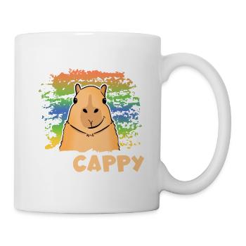 Mach dir keine Sorgen Be Cappy - Tasse - Weiß - Rechts