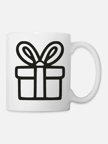 Geschenk - Tasse - Weiß