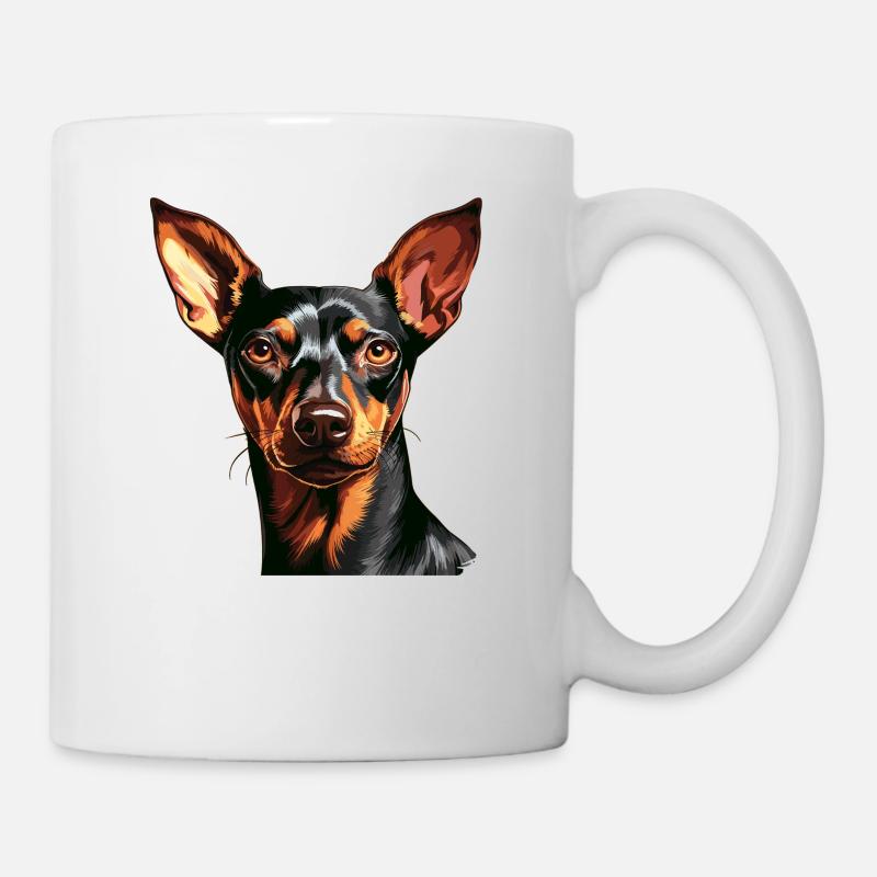 Pinscher - Mug blanc - blanc