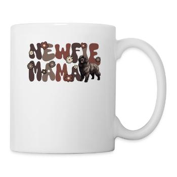 Terre-Neuve Groovy Newfie Maman - Mug blanc - blanc - Droite