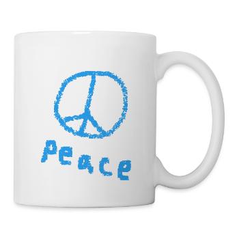 Peace Peace Sign Peace - Mug - white - Right