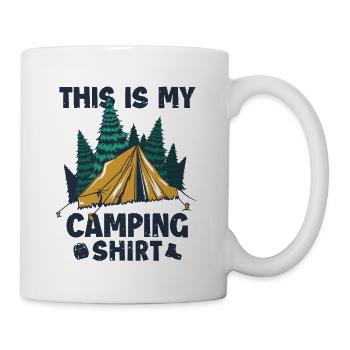 C’est mon camping de glamping de vêtements de camping - Mug blanc - blanc - Droite
