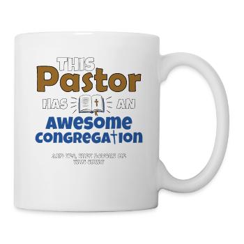 Prédicateur Religieux Ce Pasteur A Une Géniale - Mug blanc - blanc - Droite