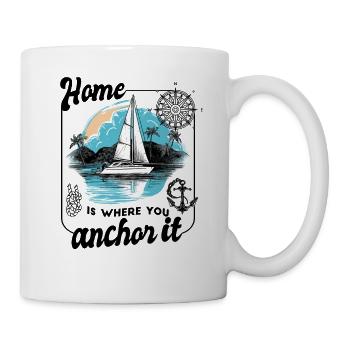 Sailor Sailboat Sailing Ship Sailing Yacht - Mug - white - Right