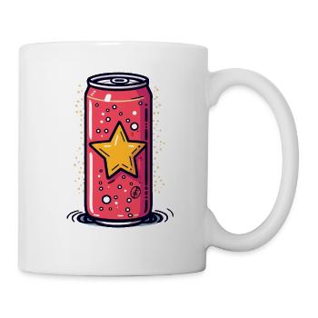 A Beverage Can, The Cartoon Pop Energy Drink - Mug - white - Right