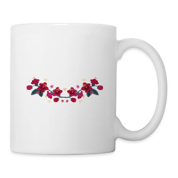 Cadeau de fleuriste, Designer Floral disant, fleuriste - Mug blanc - blanc - Droite
