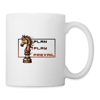Strategic Stallion: Plan, Play, Prevail - Mug - white - Right