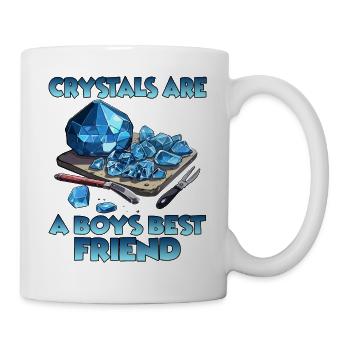 GemStoneCrafts Cadeaux de cristaux enchantés - Mug blanc - blanc - Droite