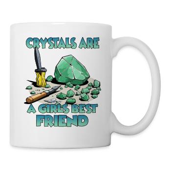 Crystal Shiny surprises to give as a gift - Mug - white - Right
