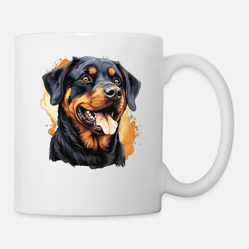 Rottweiler - Mug blanc - blanc
