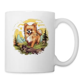Pomeranian - Mug - white - Right