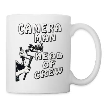 CAMERA MAN HEAD OF CREW - Tasse - Weiß - Rechts