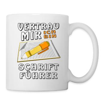 SCHRIFTFÜHRER - Tasse - Weiß - Rechts