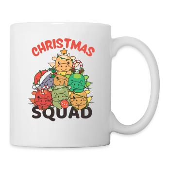Drache Weihnachtsbaum Christmas Squad Drache - Tasse - Weiß - Rechts